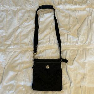 Coach Classic Monogram Black Crossbody